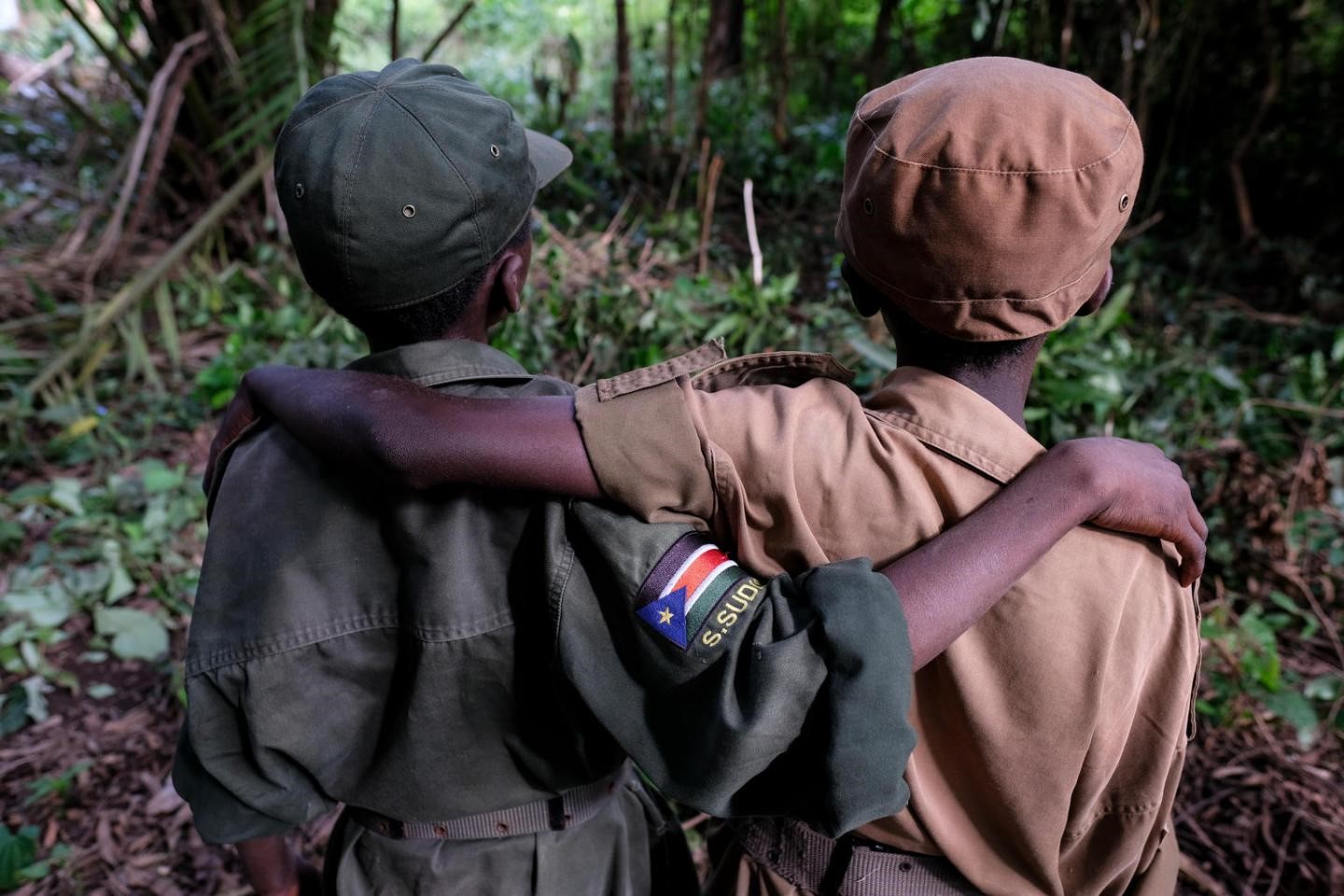 Children recruited by armed forces or armed groups